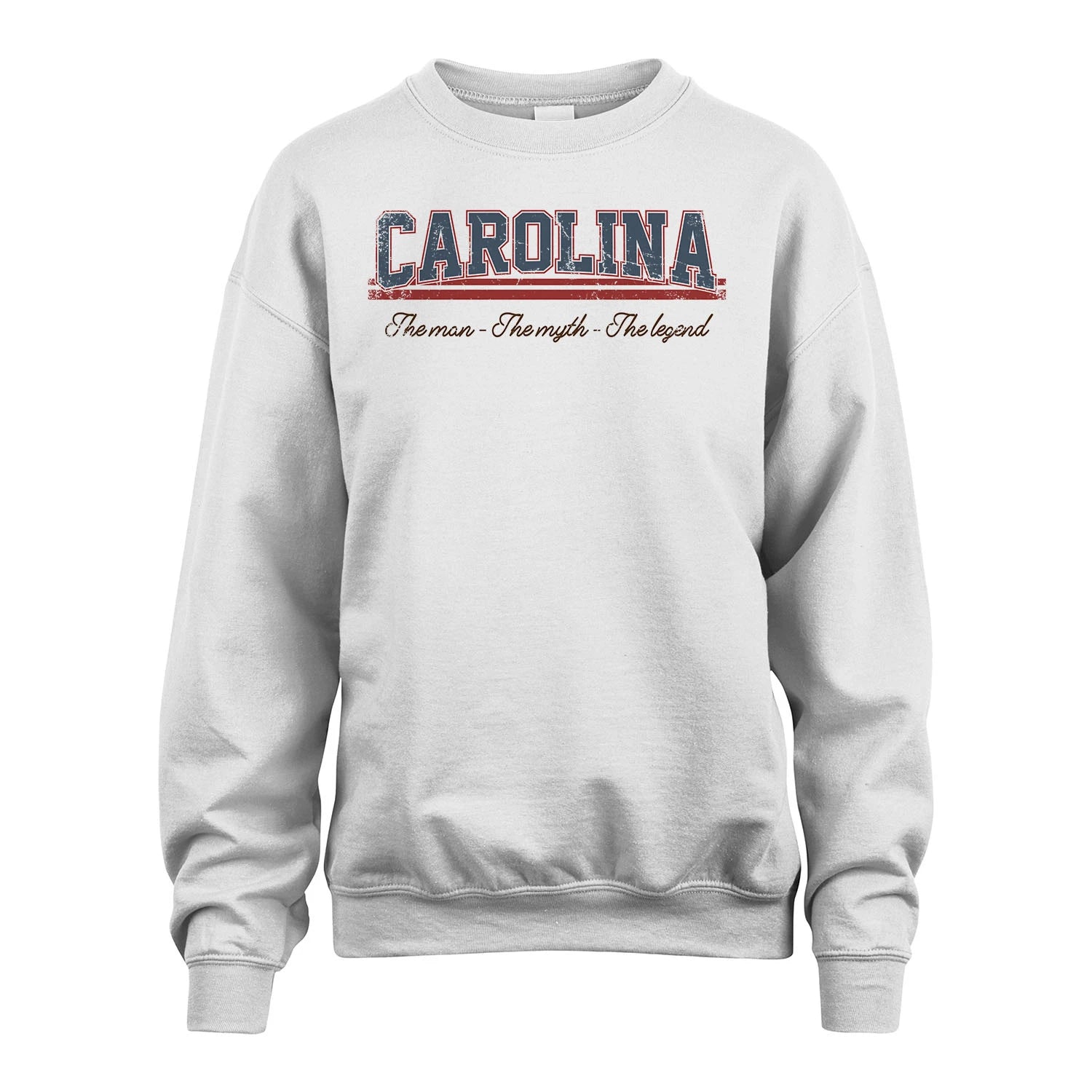 The Man The Myth The Legend Vintage Shirt CAROLINA M1-6