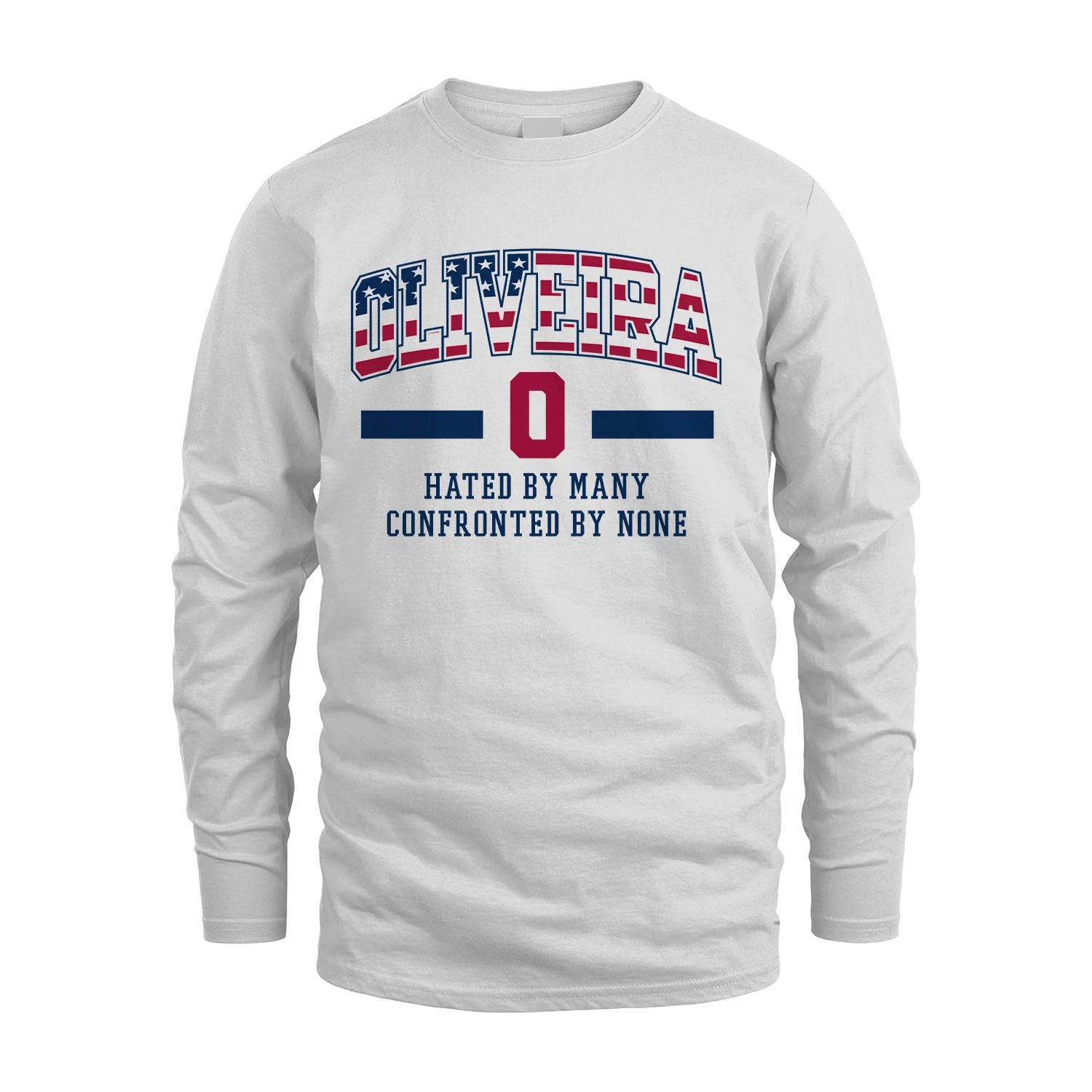 Hated By Many Confronted By None America Shirt OLIVEIRA M1-10