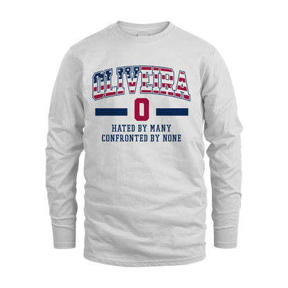 Hated By Many Confronted By None America Shirt OLIVEIRA M1-10