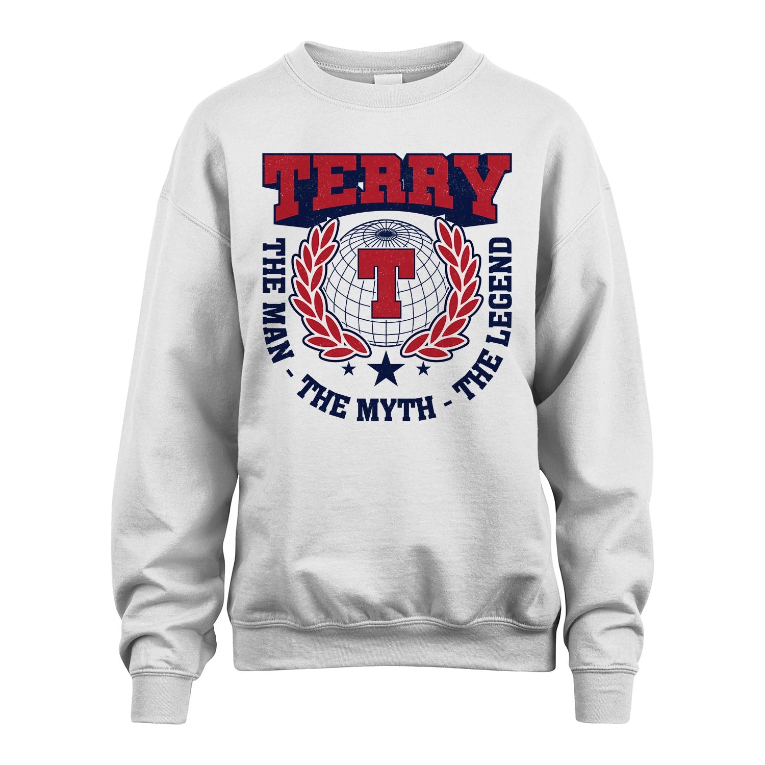 The Man The Myth The Legend Logo Shirt TERRY M1-30