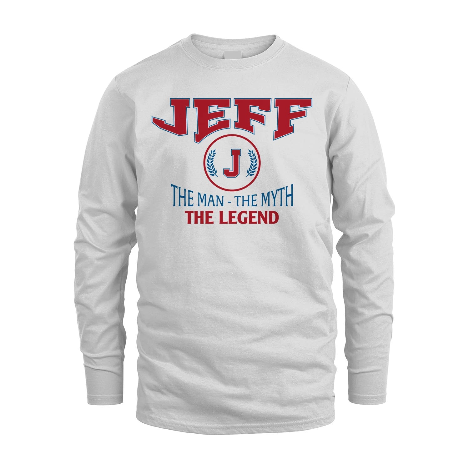 The Man The Myth The Legend Jet Style Shirt JEFF M1-9