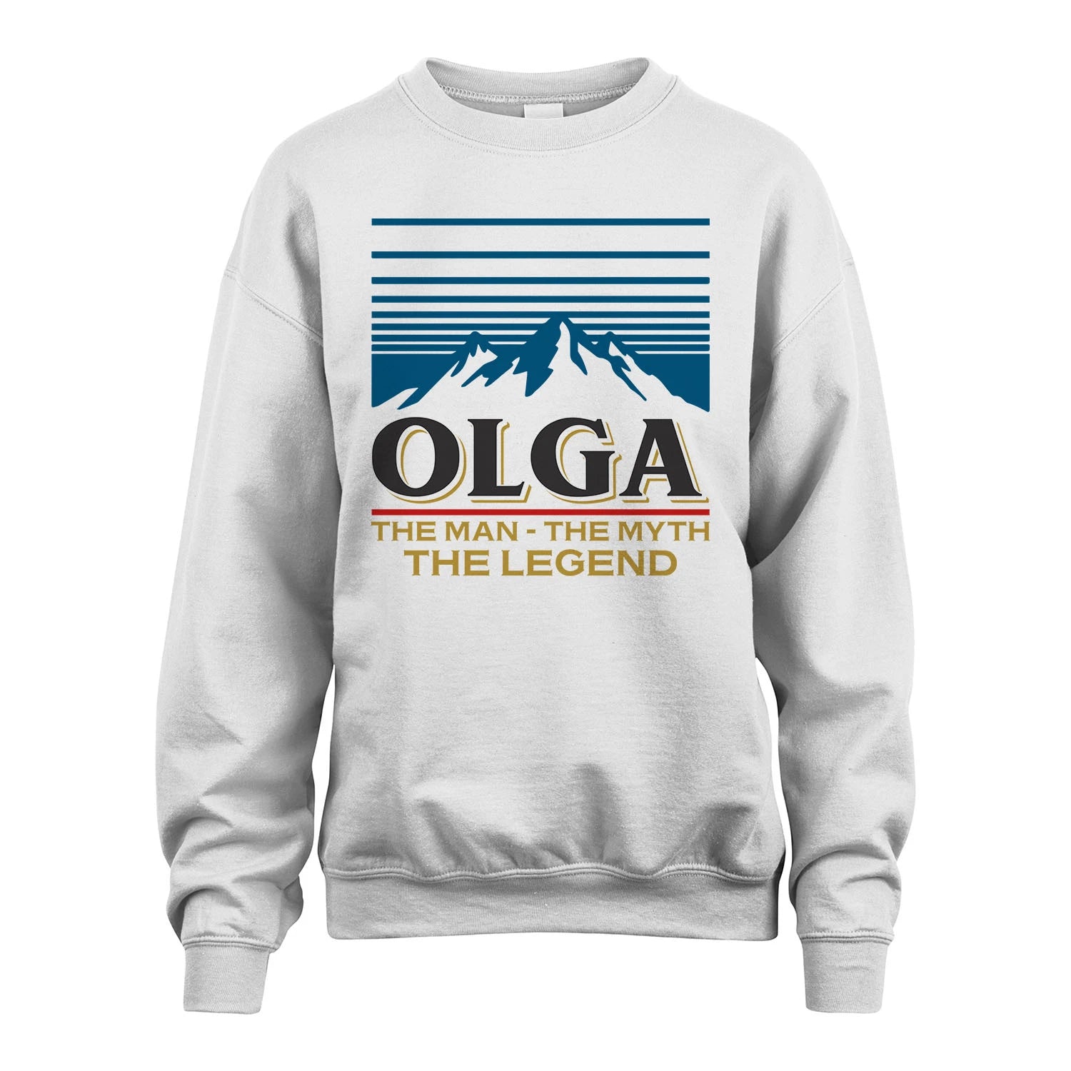 The Man The Myth The Legend Vintage Mountain Shirt OLGA M1-19
