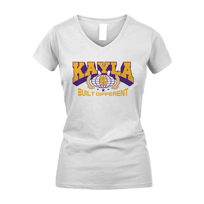 Your Name Built Different Sporty Shirt KAYLA M1-32