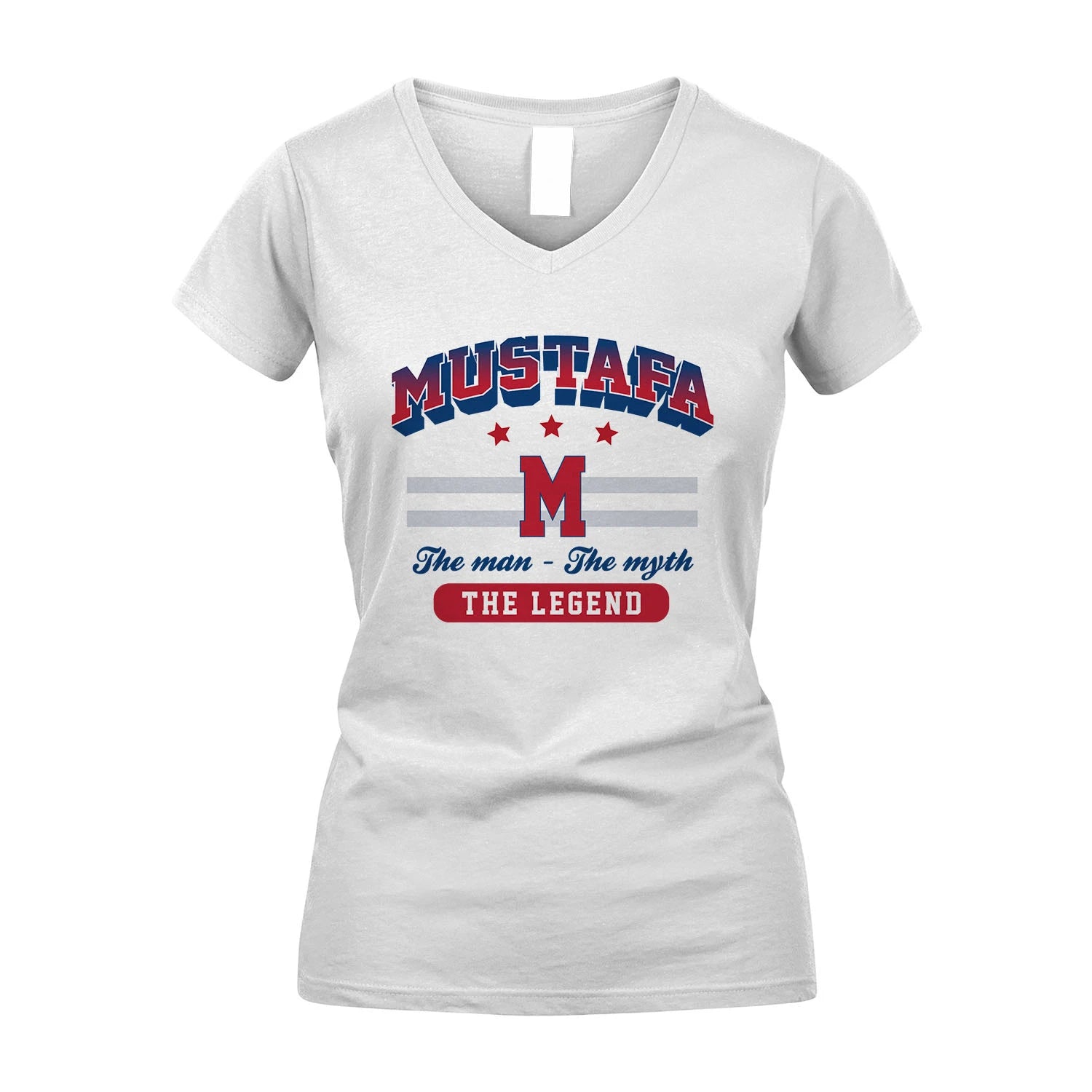 The Man The Myth The Legend With Your Name Shirt MUSTAFA M1-35