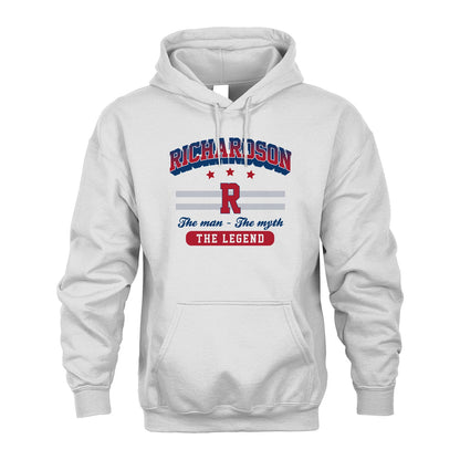 The Man The Myth The Legend With Your Name Shirt RICHARDSON M1-35