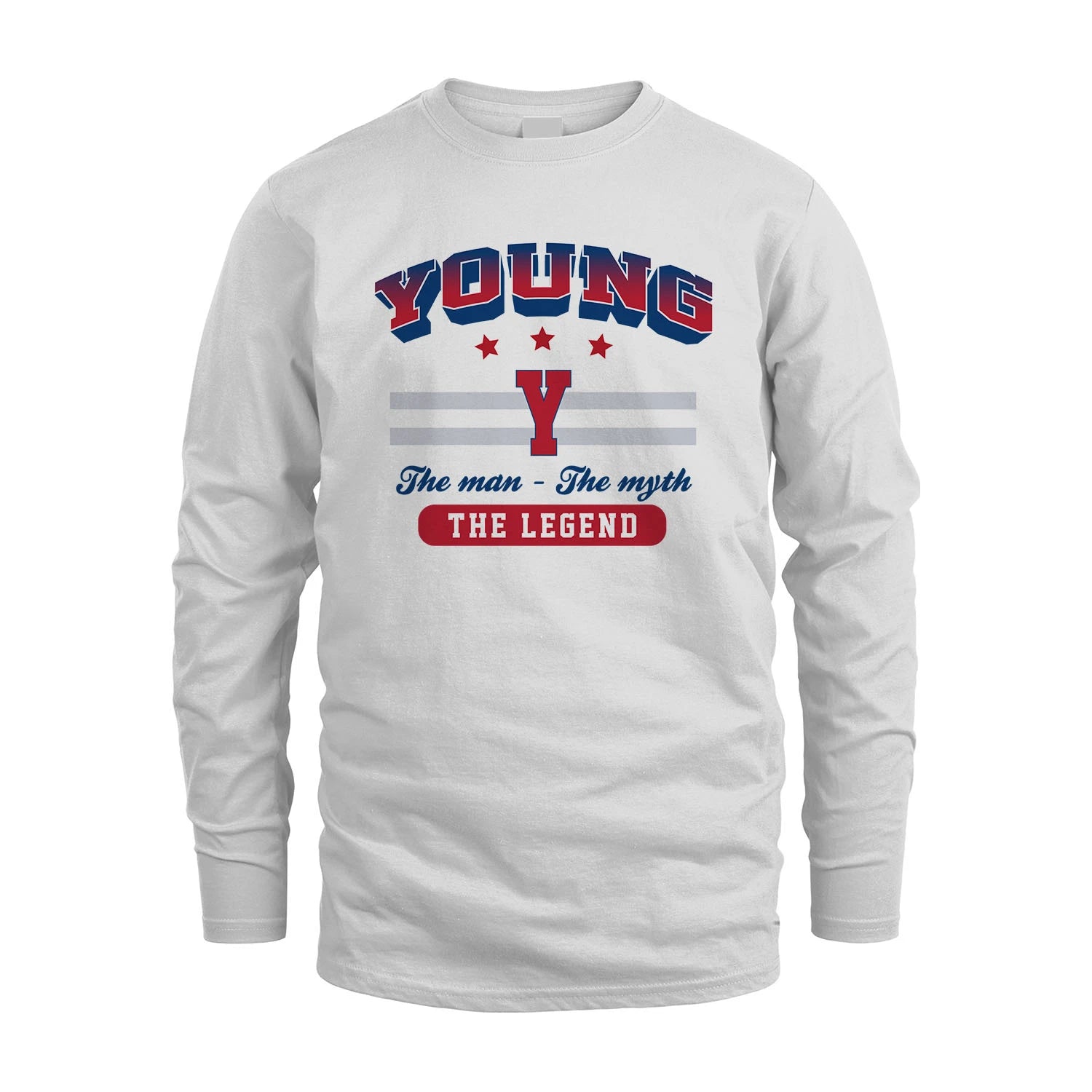 The Man The Myth The Legend With Your Name Shirt YOUNG M1-35
