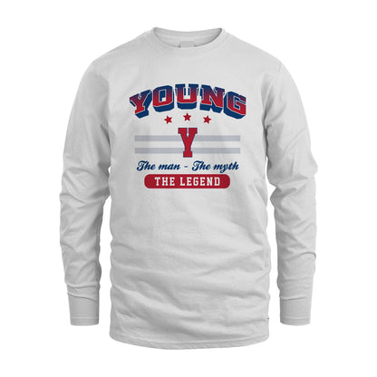 The Man The Myth The Legend With Your Name Shirt YOUNG M1-35