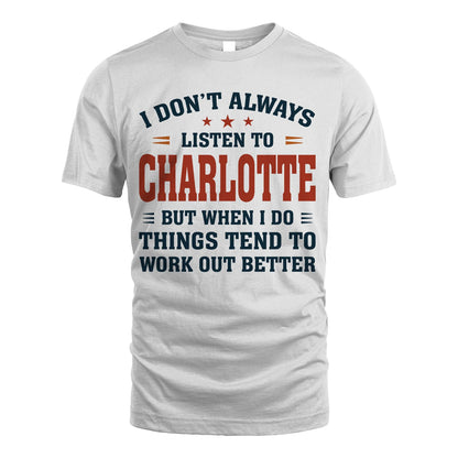 I Don't Always Listen To... CHARLOTTE M1-2