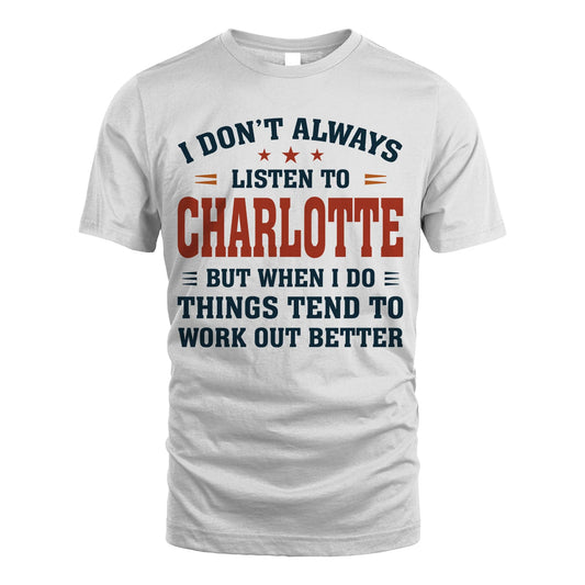 I Don't Always Listen To... CHARLOTTE M1-2