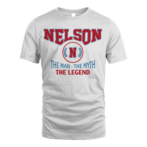 The Man The Myth The Legend Jet Style Shirt NELSON M1-9