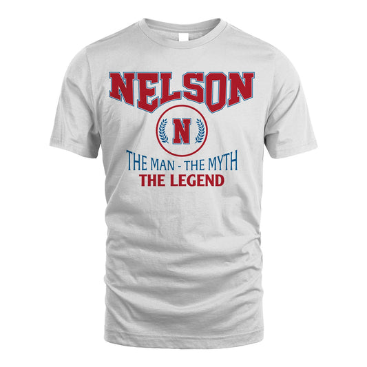 The Man The Myth The Legend Jet Style Shirt NELSON M1-9