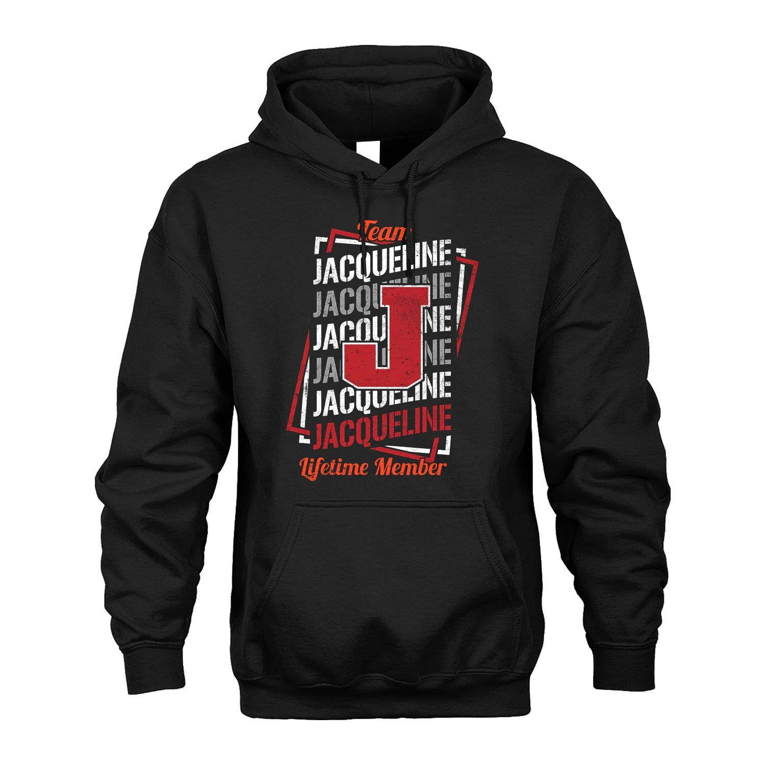 Team Your Name Lifetime Member Sporty Shirt JACQUELINE M1-25