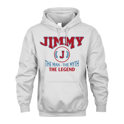 The Man The Myth The Legend Jet Style Shirt JIMMY M1-9