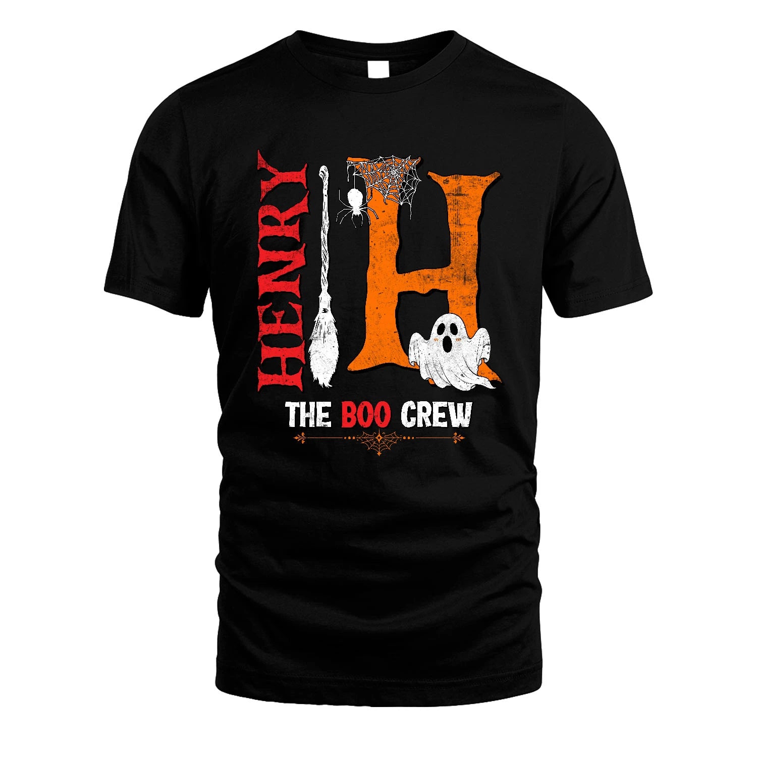 The Boo Crew Halloween With Your Name Shirt HENRY M1-23