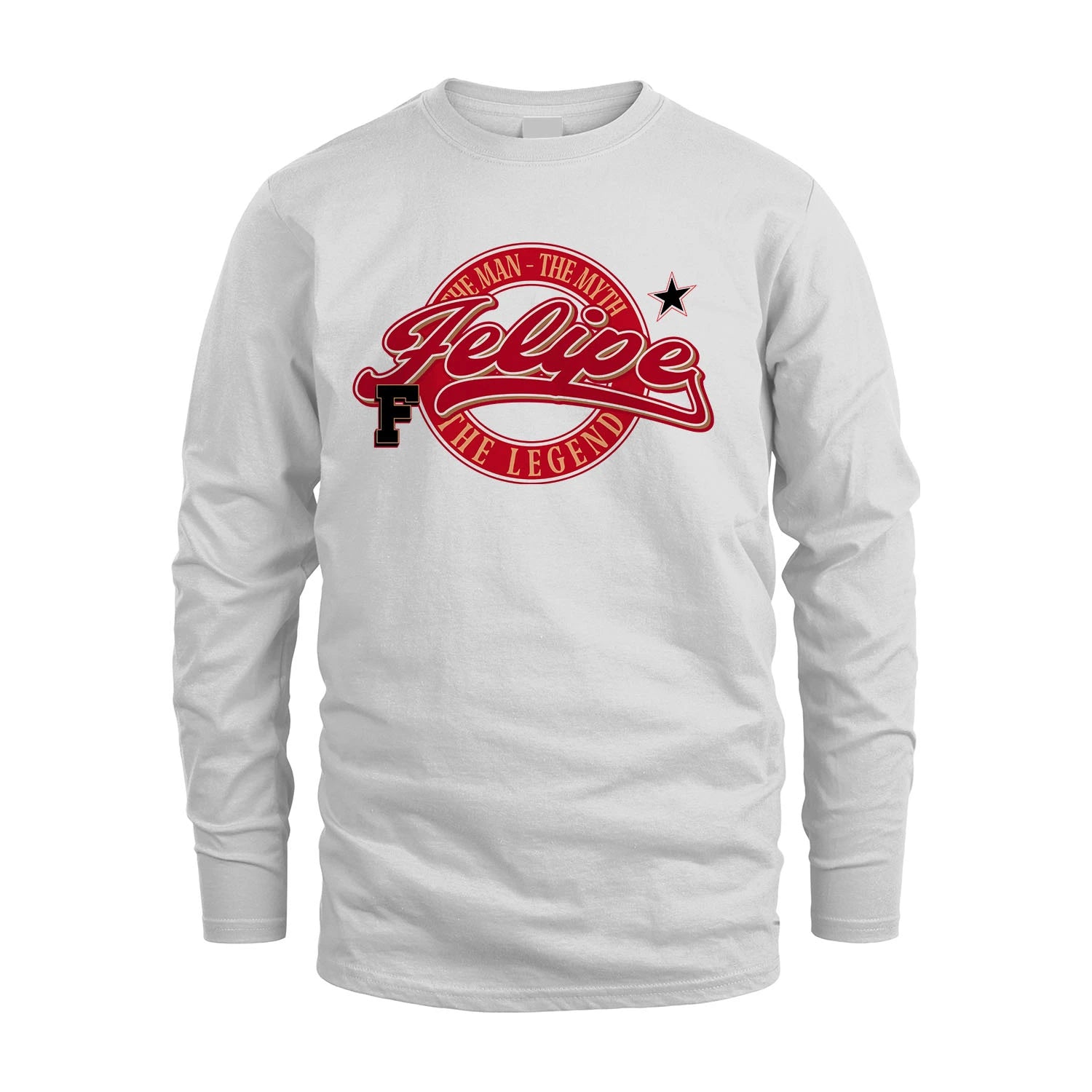 The Man The Myth The Legend Sporty Shirt FELIPE M1-14