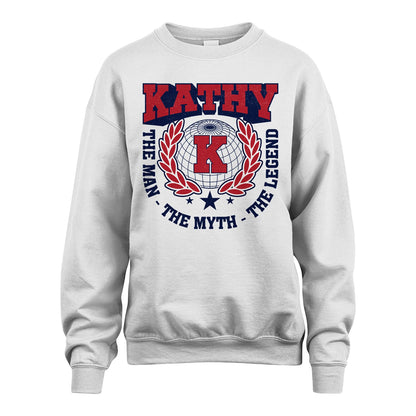 The Man The Myth The Legend Logo Shirt KATHY M1-30
