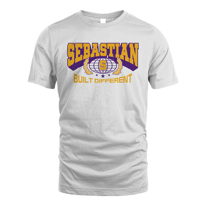 Your Name Built Different Sporty Shirt SEBASTIAN M1-32