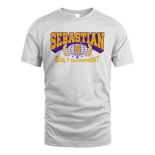 Your Name Built Different Sporty Shirt SEBASTIAN M1-32