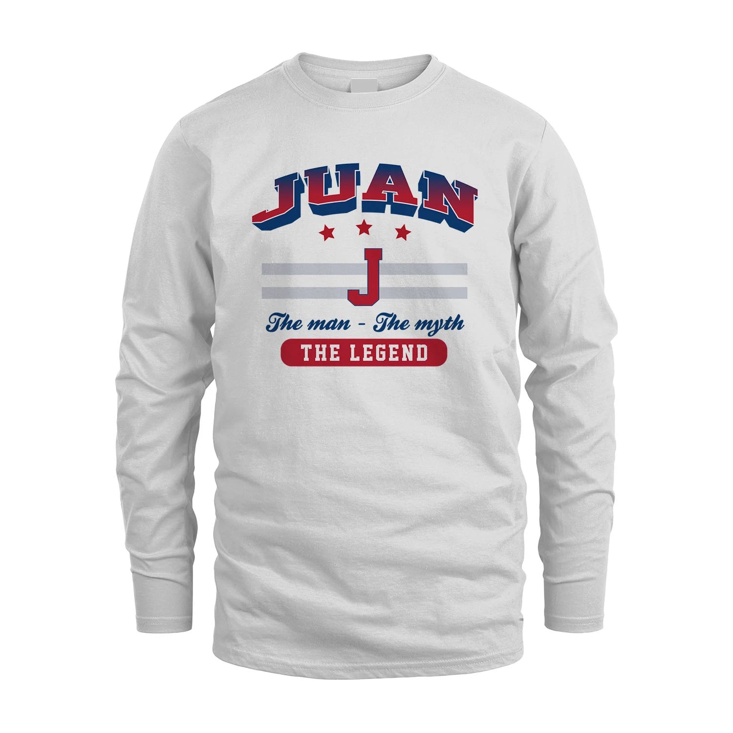 The Man The Myth The Legend With Your Name Shirt JUAN M1-35