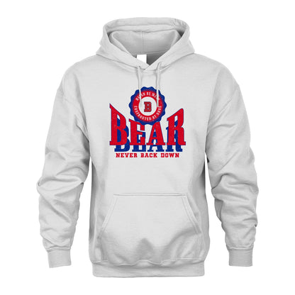 Your Name Never Back Down Shirt BEAR M1-33
