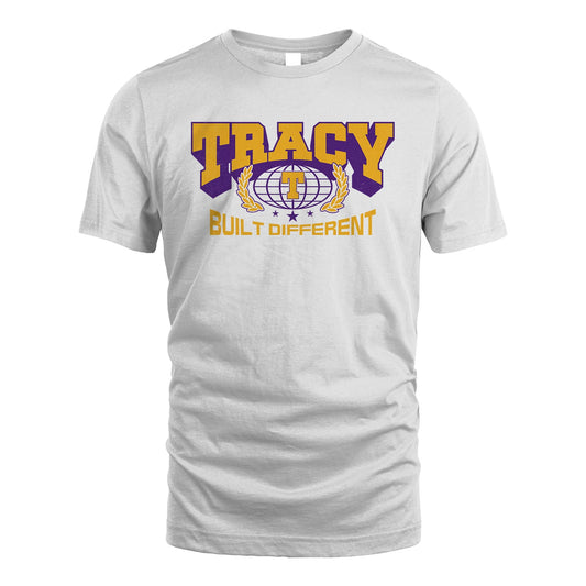 Your Name Built Different Sporty Shirt TRACY M1-32