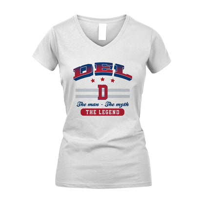 The Man The Myth The Legend With Your Name Shirt DEL M1-35