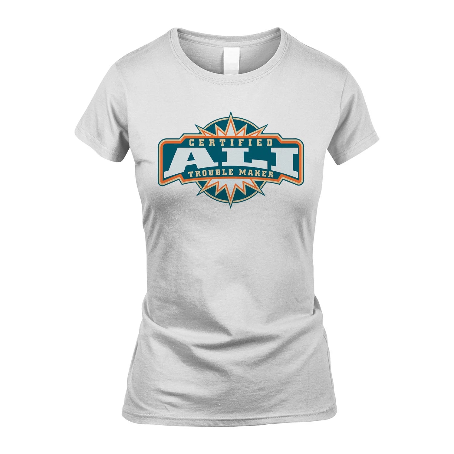 Certified Your Name Trouble Maker Shirt ALI M1-36
