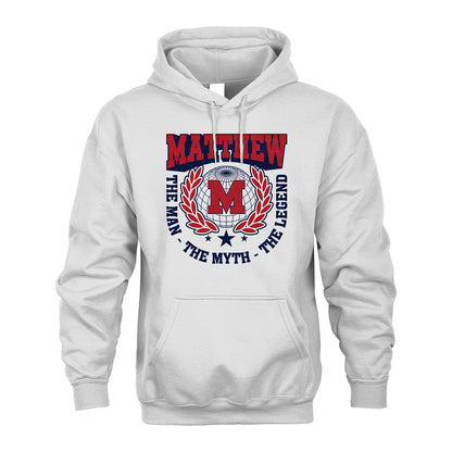 The Man The Myth The Legend Logo Shirt MATTHEW M1-30