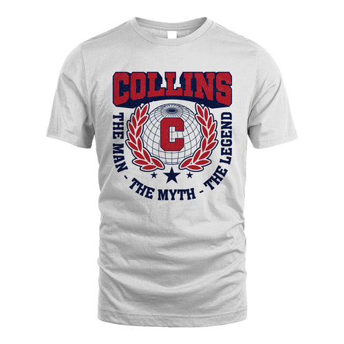 The Man The Myth The Legend Logo Shirt COLLINS M1-30