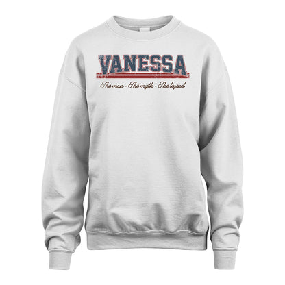 The Man The Myth The Legend Vintage Shirt VANESSA M1-6