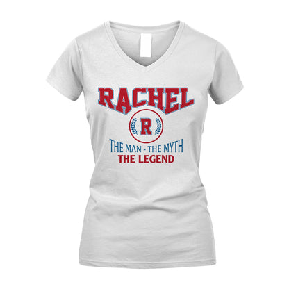 The Man The Myth The Legend Jet Style Shirt RACHEL M1-9