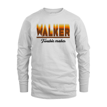 Your Name Trouble Maker Funny Shirt WALKER M1-34