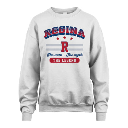 The Man The Myth The Legend With Your Name Shirt REGINA M1-35