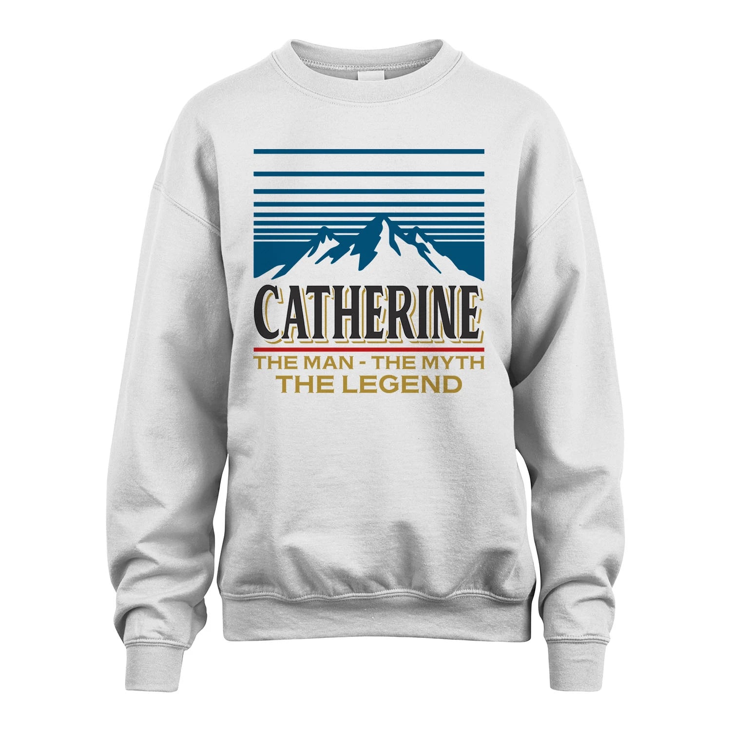 The Man The Myth The Legend Vintage Mountain Shirt CATHERINE M1-19