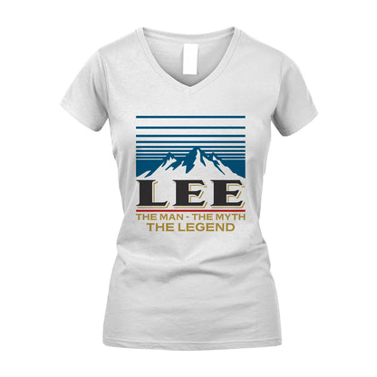 The Man The Myth The Legend Vintage Mountain Shirt LEE M1-19