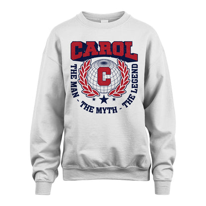 The Man The Myth The Legend Logo Shirt CAROL M1-30