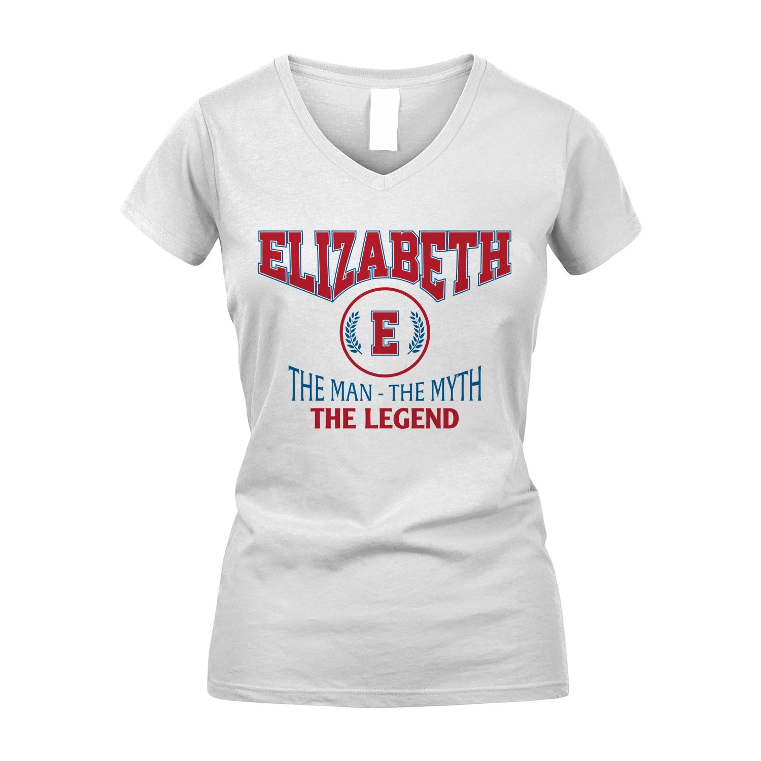 The Man The Myth The Legend Jet Style Shirt ELIZABETH M1-9