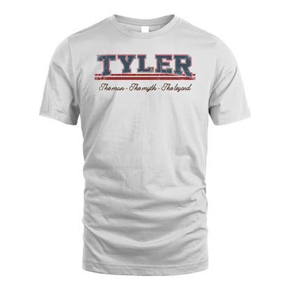 The Man The Myth The Legend Vintage Shirt TYLER M1-6