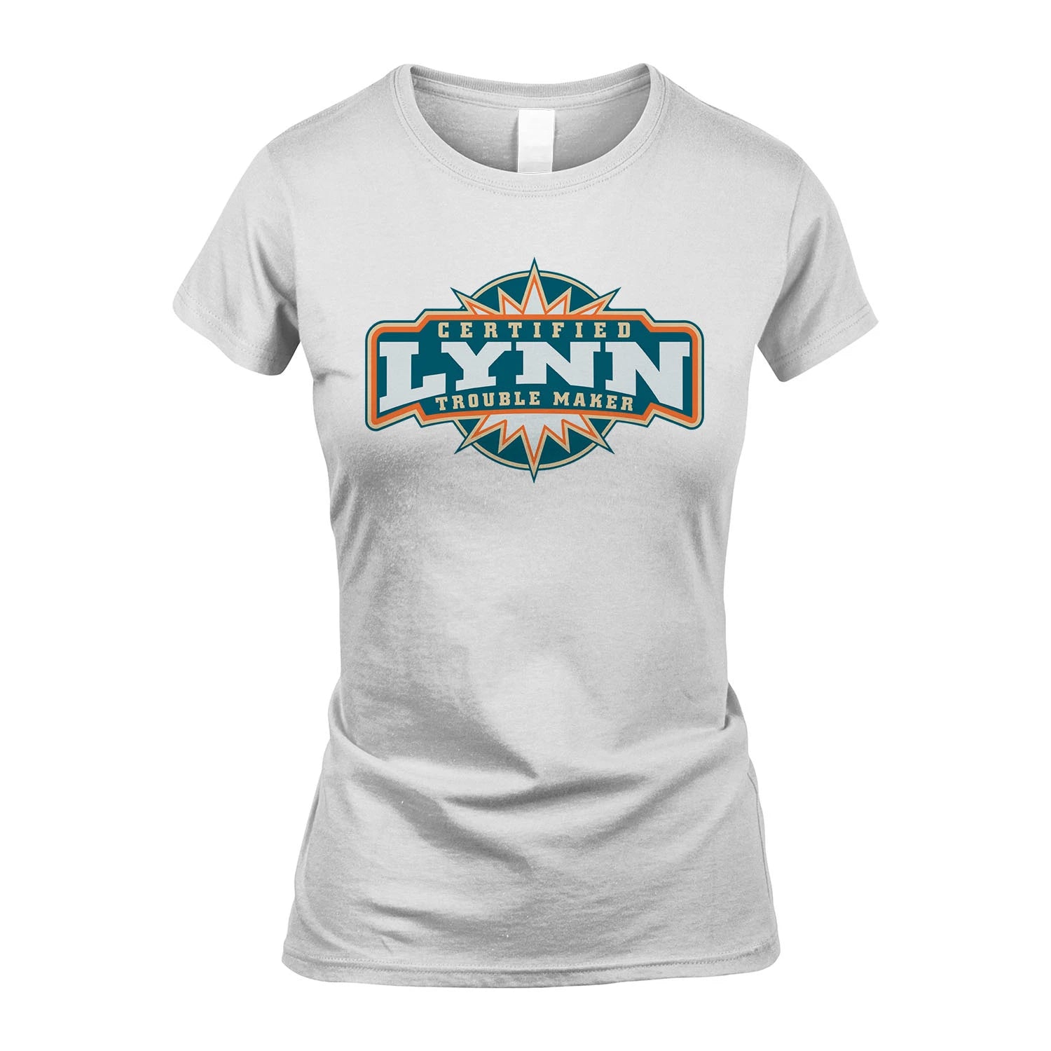 Certified Your Name Trouble Maker Shirt LYNN M1-36