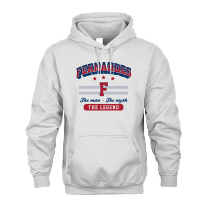 The Man The Myth The Legend With Your Name Shirt FERNANDES M1-35