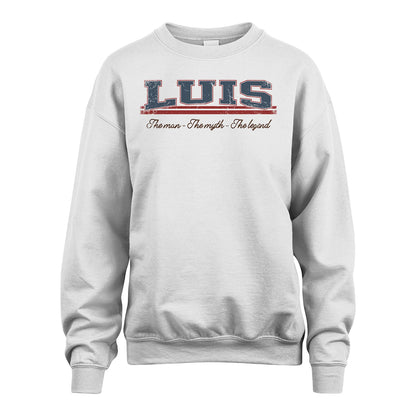 The Man The Myth The Legend Vintage Shirt LUIS M1-6