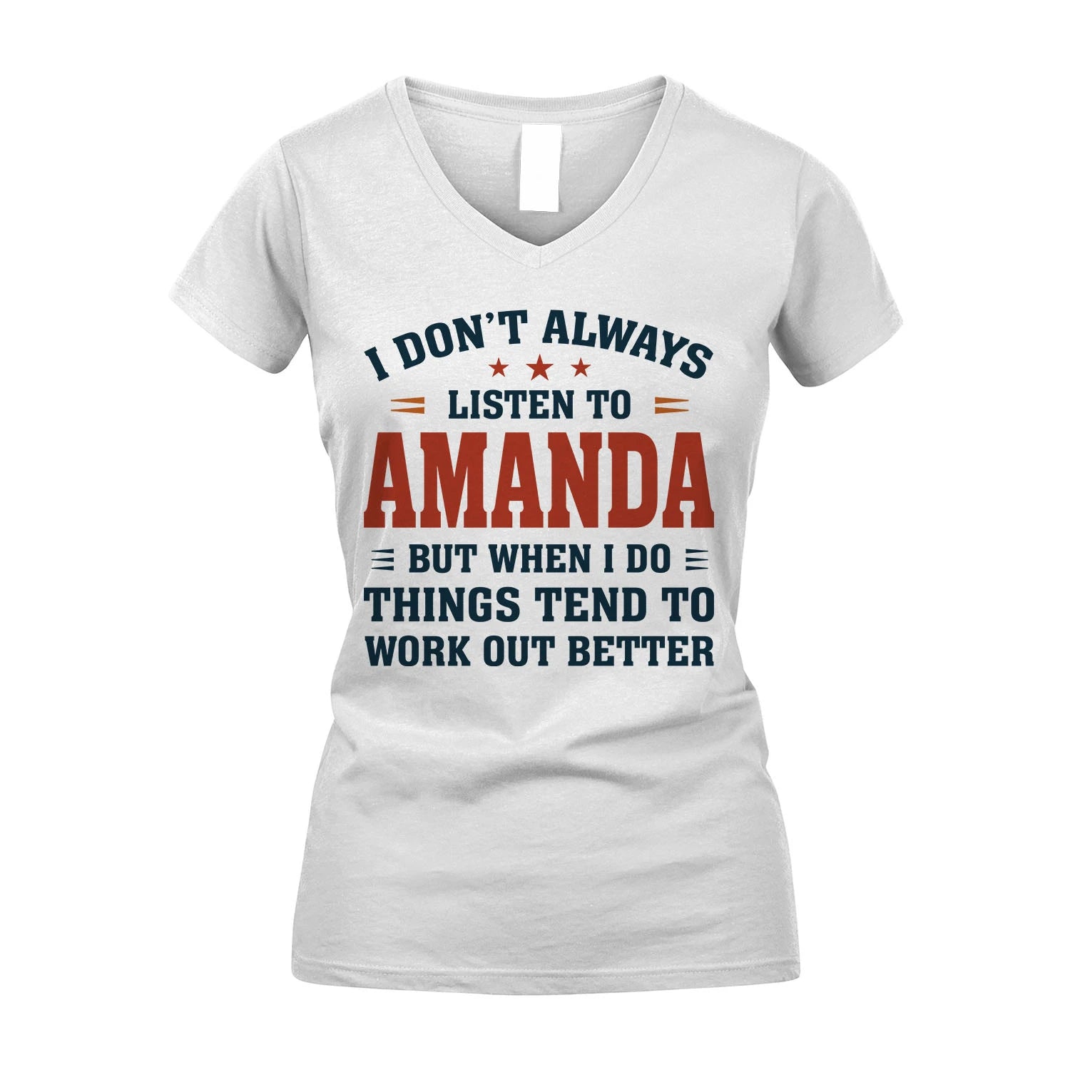 I Don't Always Listen To... AMANDA M1-2