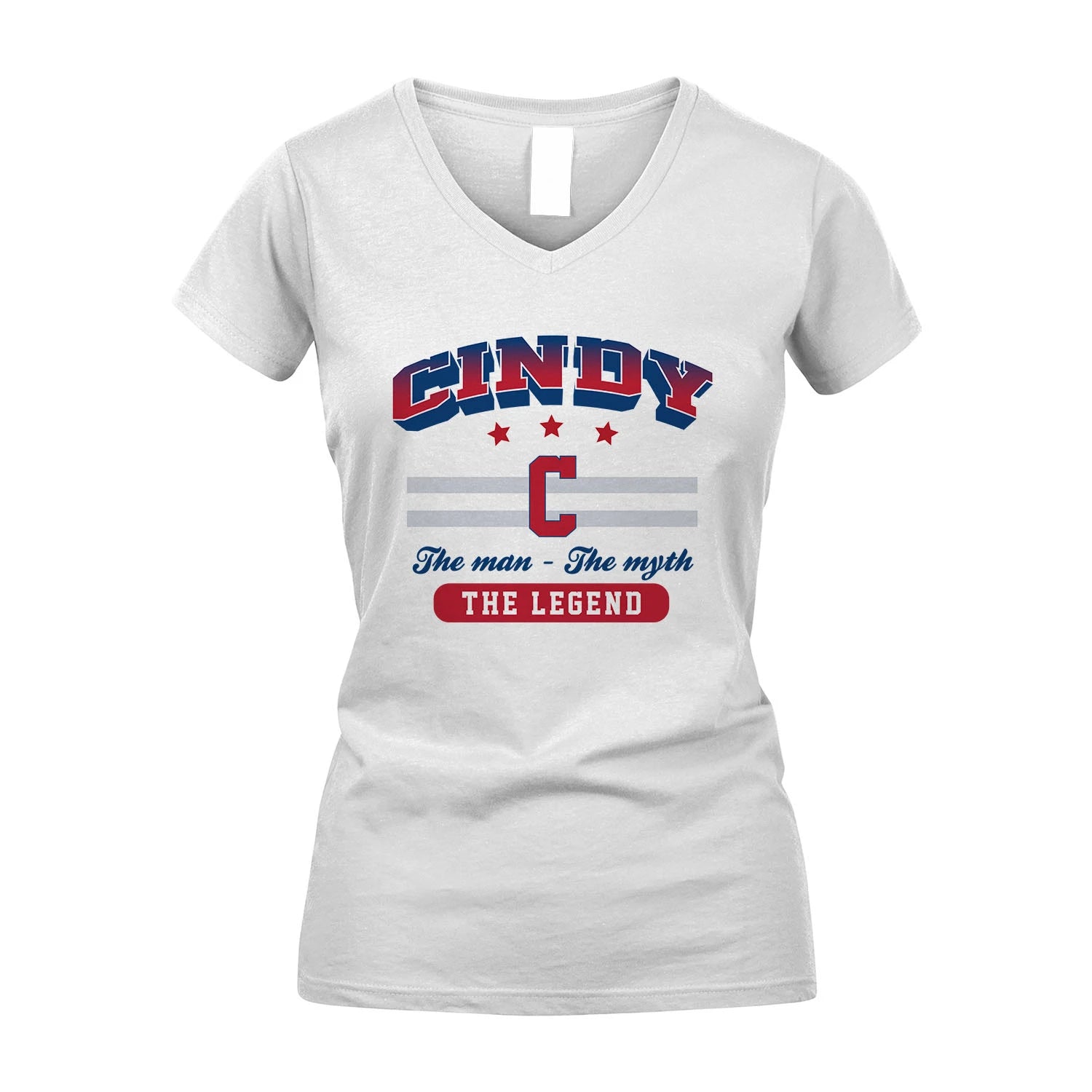 The Man The Myth The Legend With Your Name Shirt CINDY M1-35