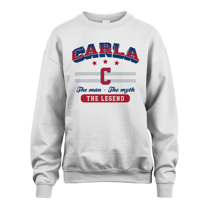 The Man The Myth The Legend With Your Name Shirt CARLA M1-35