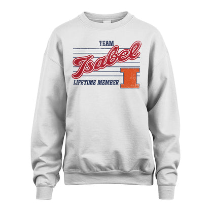 Team Your Name Lifetime Member Vintage Shirt ISABEL M1-24