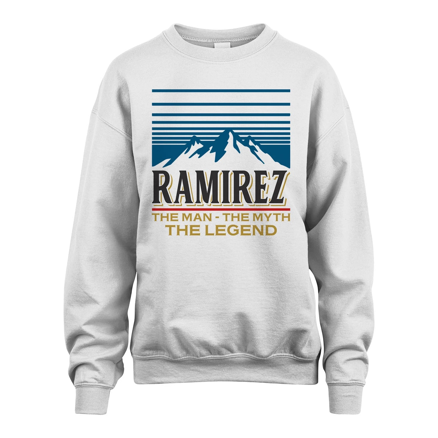 The Man The Myth The Legend Vintage Mountain Shirt RAMIREZ M1-19