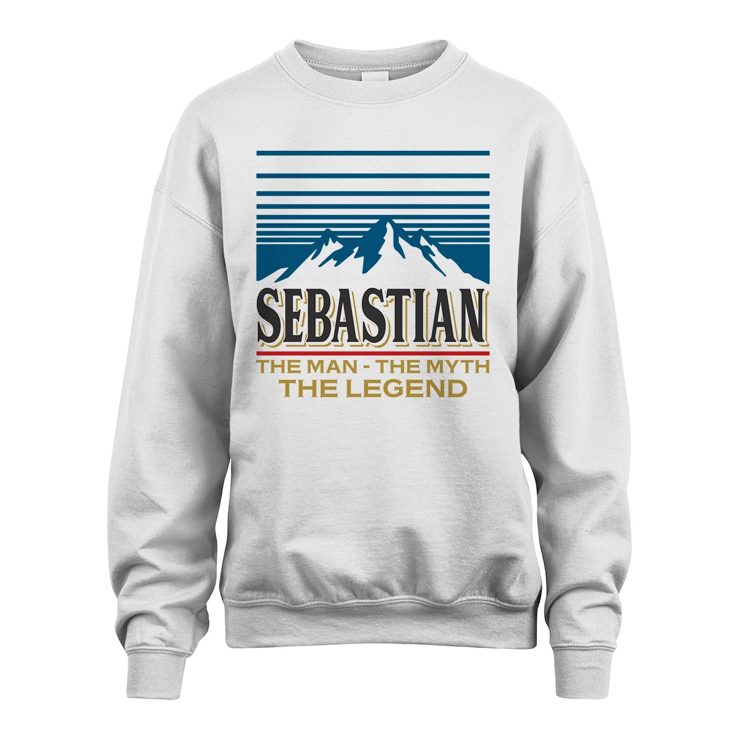 The Man The Myth The Legend Vintage Mountain Shirt SEBASTIAN M1-19