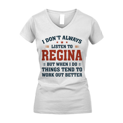 I Don't Always Listen To... REGINA M1-2