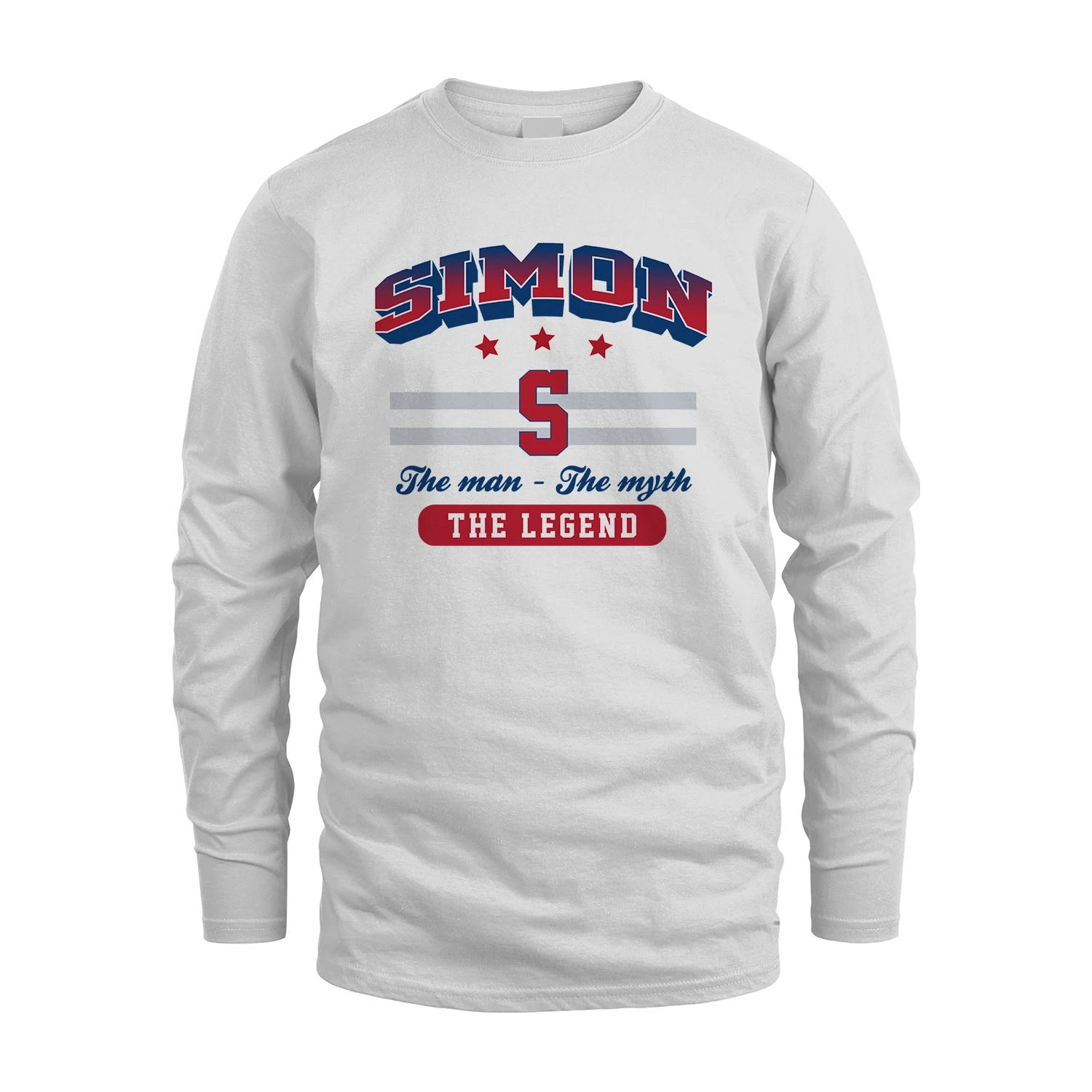 The Man The Myth The Legend With Your Name Shirt SIMON M1-35