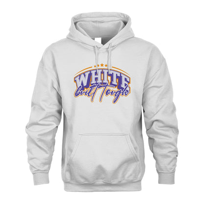Built Tough Custom Name Shirt WHITE M1-40